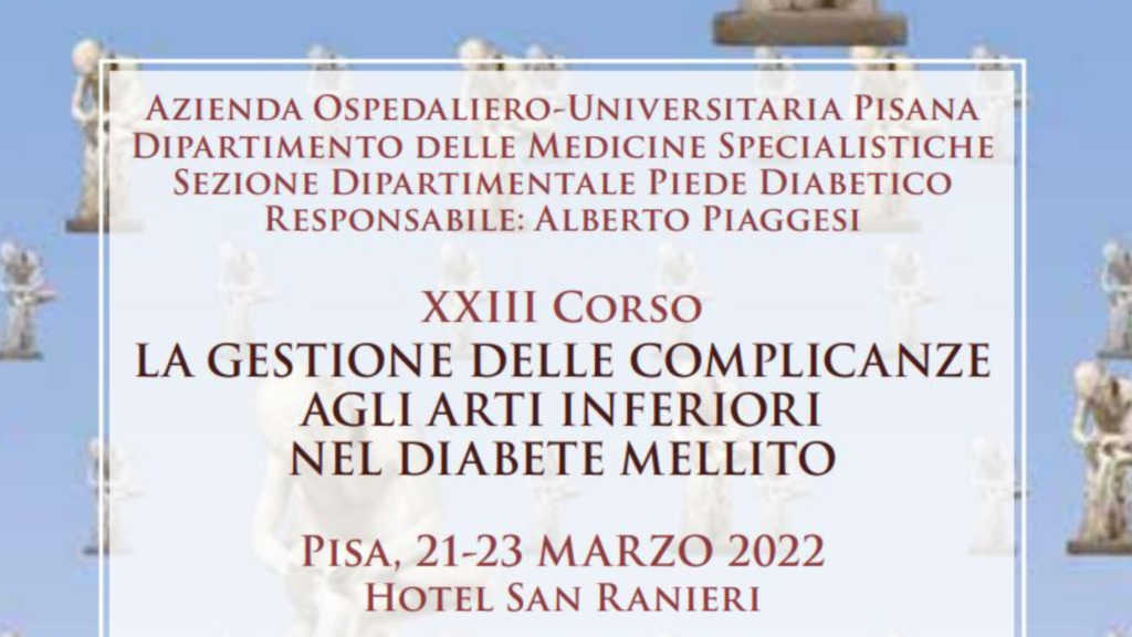 La gestione delle complicanze                   <br>agli arti inferiori  <br>nel diabete mellito