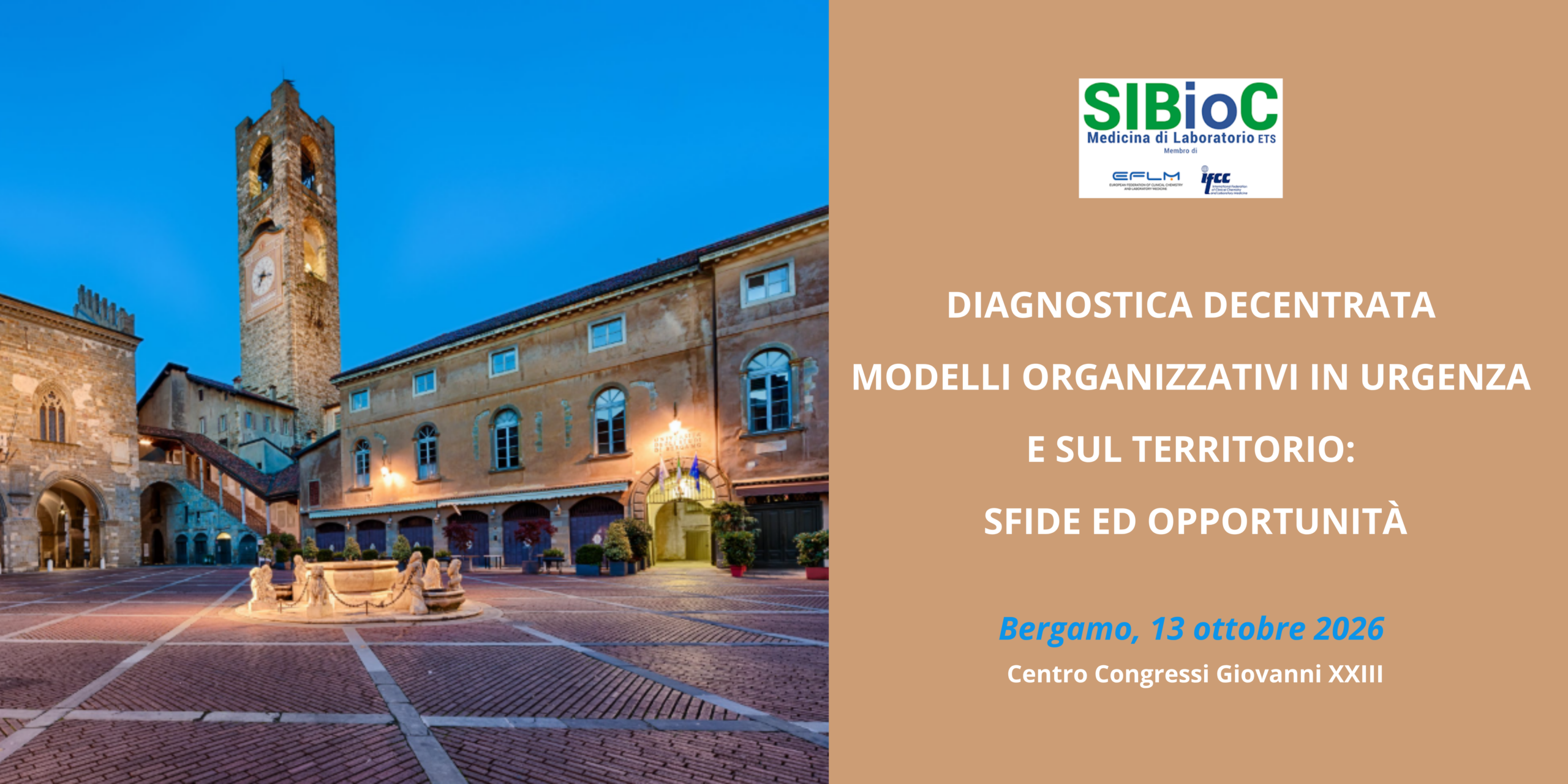 Bergamo, October 13